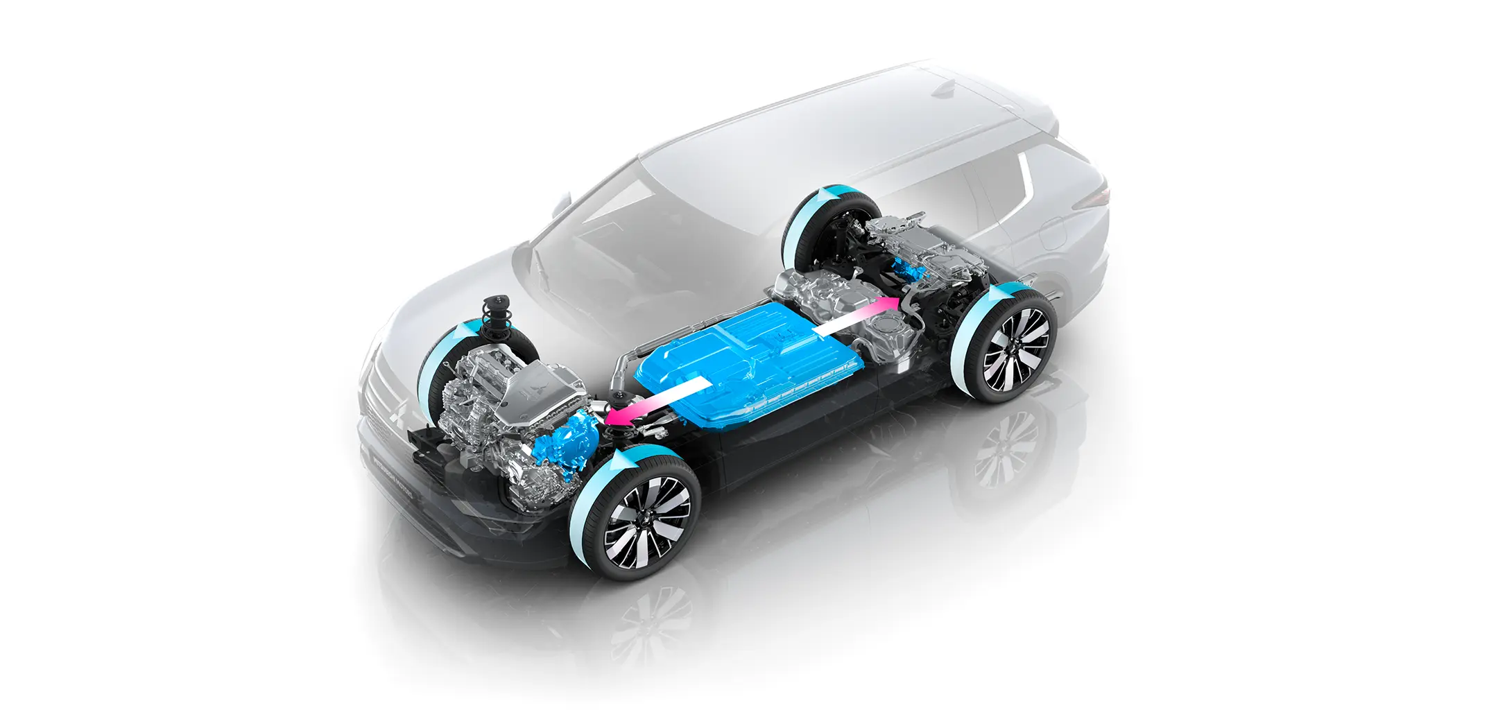 ev Mitsubishi Eclipse Cross PHEV - Tryb elektryczny